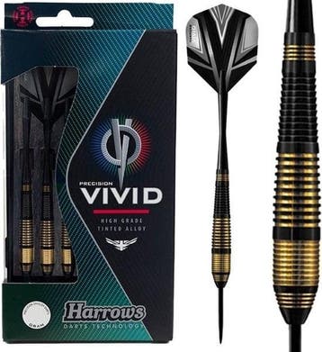 Harrows Brass Darts Vivid - Zwart (Dart Pijlen), Ophalen of Verzenden, Nieuw, Pijlen