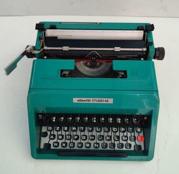 Ettore Sottsass - Olivetti, Studio 45 - Typemachine -, Antiek en Kunst