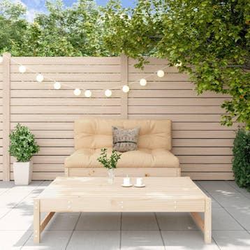 vidaXL 2-delige Loungeset massief grenenhout, Verzenden, Nieuw, Loungeset