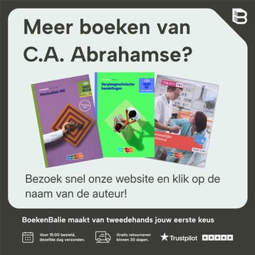 Persoonlijke basiszorg / Theorieboek / Niveau 4 / Traject, Boeken, Schoolboeken, Verzenden, Gelezen, C.A. Abrahamse