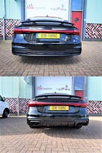 A7 S7 Diffuser | Hoogglans zwart | 2018 –Heden | voor s line, Mercedes-Benz, Nieuw, Ophalen of Verzenden, Achter