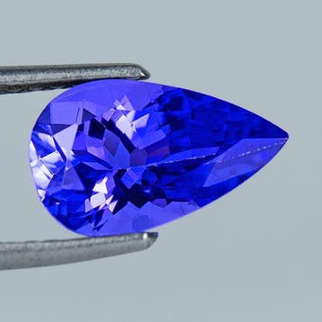 Blauw Tanzaniet - 3.44 ct - International Gemological, Sieraden, Tassen en Uiterlijk, Nieuw