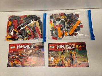 Lego Set - Ninjago - LEGO Lavastroom 70753 + LEGO Katana V11, Nieuw