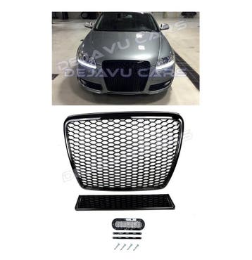RS6 Look Front Grill voor Audi A6 C6 4F / S line / S6, Ophalen of Verzenden
