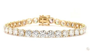 Armband - 18 karaat Geel goud - 19.73ct. tw. Diamant, Nieuw