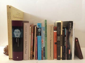 Marcel Proust - Verzameling boeken van en over Marcel Proust