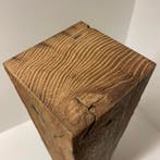 Handgemaakte 19e-eeuws eiken sokkels / zuilen – 14x14 cm, Verzenden, Nieuw