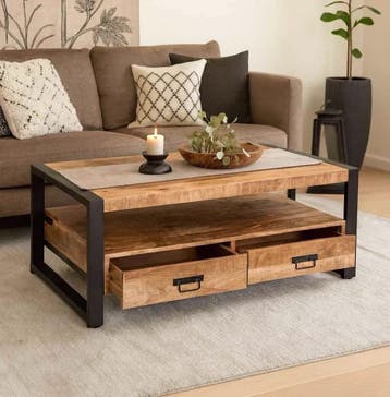 Salontafel Britt 4 laden | Benoa, Ophalen of Verzenden, Nieuw