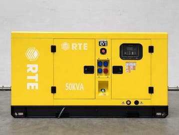 Veiling - RTE noodstroom-aggregaat 50kVa diesel