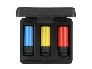 Slagmoerdopsleutelset 1/2”, 3-dlg, Ophalen of Verzenden