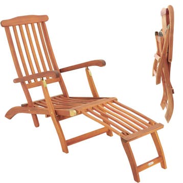 Ligbed Queen Mary® Acaciahout FSC®-gecertificeerd 120x54x., Tuin en Terras, Tuinstoelen, Verzenden, Nieuw