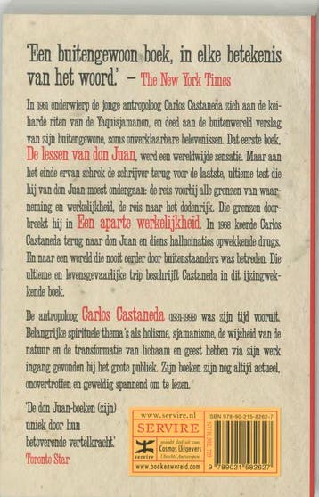 Een aparte werkelijkheid 9789021582627 C. Castaneda, Boeken, Verzenden, Zo goed als nieuw, C. Castaneda