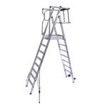 Alumexx Protect magazijntrap 3 t/m 8 treden, Doe-het-zelf en Verbouw, Ladders en Trappen, Verzenden, Nieuw, Trap