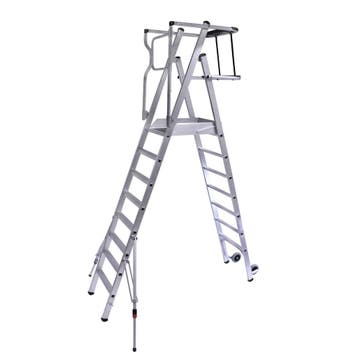 Alumexx Protect magazijntrap 3 t/m 8 treden, Verzenden, Nieuw, Trap