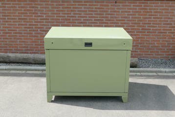 Metalen tuinberging + ijzer slot!, Ophalen, Nieuw