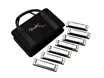 Fender Blues Deluxe Mondharmonica Set in opbergbox, Muziek en Instrumenten, Verzenden, Nieuw