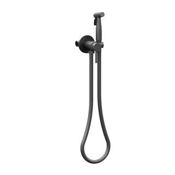 Bidetset met handdouche gun metal warm/koud, Verzenden, Nieuw