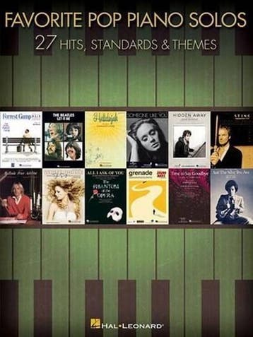 Favorite Pop Piano Solos | 9781458418524 | Hal Leonard, Zo goed als nieuw, Hal Leonard Publishing Corporation