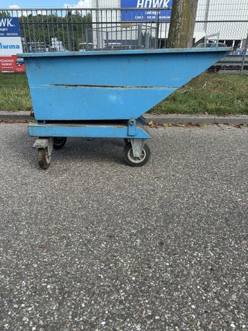 Gebruikte Kantelbakken, Kantelbak, Kiepbak, Kiepcontainer, Ophalen, Gebruikt, 100 cm of meer, 60 cm of meer
