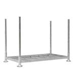 Gebruikte Mobiele stapelrack mobiele rack partij aanbieding, Ophalen of Verzenden