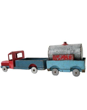 Figuur - Speelgoed voertuig Metalen aluminium houten