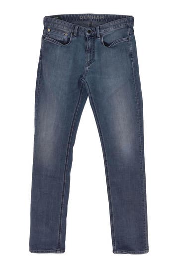Denham Broek in maat W31 L32 Blauw, Verzenden, Zo goed als nieuw, Blauw, Denham
