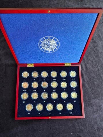 Europa. 2 Euro 2022 Erasmus (23 munten incl. 2 € Malta +