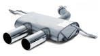FSW einddemper geschikt voor VW Golf V / VI, R-Look 2x90mm m, Auto-onderdelen, Uitlaatsystemen, Verzenden, Nieuw, Volkswagen