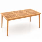 LIVSK Outdoor Eettafel - Acaciahout - Voor 6 Personen - Para, Huis en Inrichting, Tafels | Sidetables, Verzenden, Nieuw