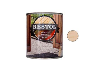 Restol Restol houtolie mat 750 ml, naturel uv extra, Verzenden, Nieuw
