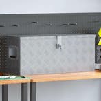 vidaXL Aluminium kist 76,5x26,5x33 cm zilverkleurig, Verzenden, Nieuw