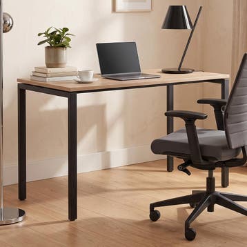 *WOONWINKEL* Bureau Met U-poot Op Vaste Hoogte, Huis en Inrichting, Verzenden, Nieuw
