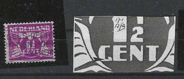 Nederland 1928 - Vliegende Duif - NVPH 171AP Gent ipv Cent, Gestempeld