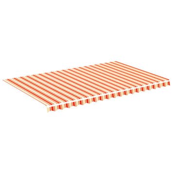 UV-bestendig zonnedoek 5x3m geel/oranje - 42% voordeel, Overige typen, 450 cm of meer, Ophalen of Verzenden, Zo goed als nieuw