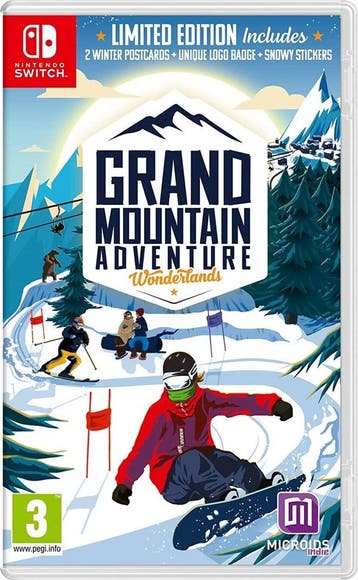 Switch Grand Mountain Adventure: Wonderlands Limited Edition, Spelcomputers en Games, Spelcomputers | Nintendo Switch, Verzenden