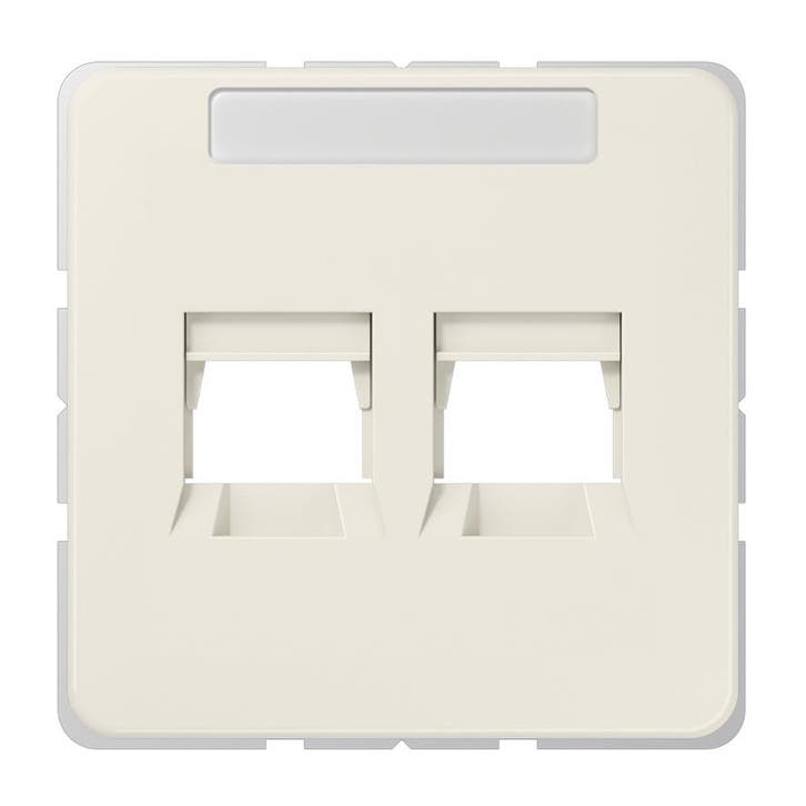 Jung CD500 Insteekplaat Schakelmateriaal - 569-2WE, Doe-het-zelf en Verbouw, Elektra en Kabels, Overige typen, Nieuw, Verzenden