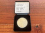 Nederland. 50 Gulden 1991 “ zilveren huwelijk Beatrix en, Postzegels en Munten, Munten | Nederland