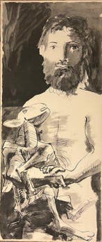 Pablo Picasso (1881-1973) - Lhomme au mouton