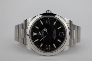 Horloge Rolex Explorer 39MM 02/2011 Full set + factuur, Staal, Polshorloge, Ophalen of Verzenden, Zo goed als nieuw