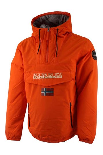 Napapijri Winterjas in maat M Oranje, Verzenden, Zo goed als nieuw, Overige kleuren, Napapijri