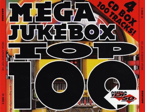 cd - Various - Mega Jukebox Top 100, Cd's en Dvd's, Cd's | Overige Cd's, Zo goed als nieuw, Verzenden
