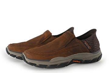 Skechers Instappers in maat 43 Bruin, Bruin, Verzenden, Overige typen, Skechers
