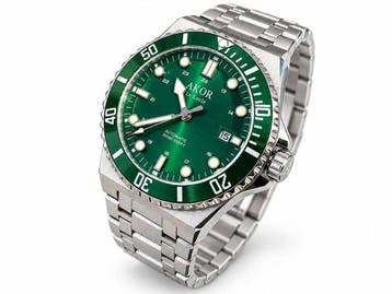AKOR Le Locle Swiss - Emerald Diver Automatique - Heren -, Nieuw