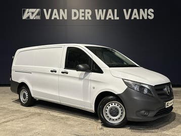 Zakelijke Lease |  Mercedes-Benz Vito 116 CDI 164pk L2H1 Eur, Stof, Gebruikt, Wit, Mercedes-Benz