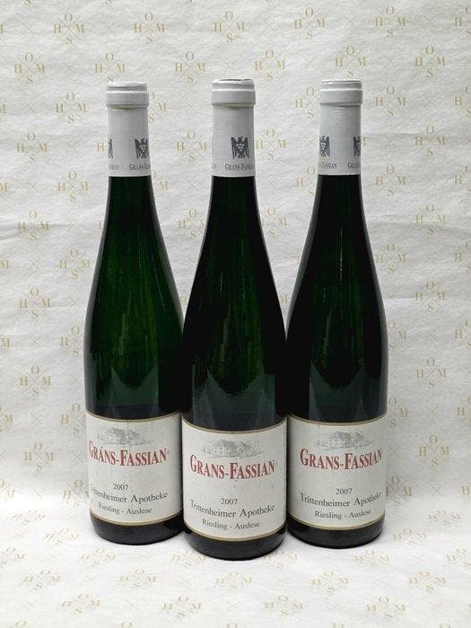 2007 Grans-Fassian, Trittenheimer Apotheke Riesling - Moezel, Verzamelen, Wijnen