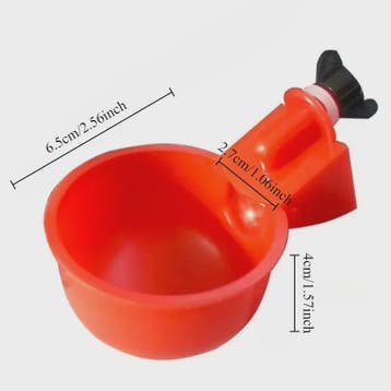 10x Automatische Kippen Drinkbakjes - Zelfwaterend voor Plui, Verzenden, Nieuw