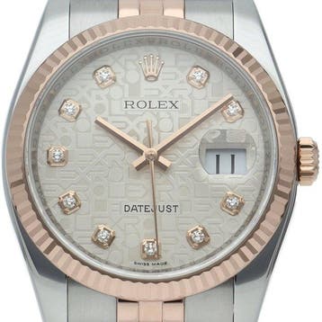 Rolex - Datejust 36 Mens Watch Jubilee 10P Diamond Computer, Nieuw