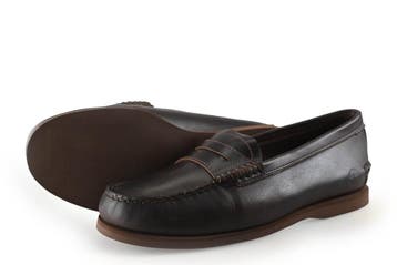 Timberland Loafers in maat 44½ Zwart, Loafers, Verzenden, Zo goed als nieuw, Timberland