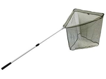 Schepnet Inklapbaar 70 x 70 cm - Roofvis XL, Watersport en Boten, Verzenden, Nieuw, Net of Fuik