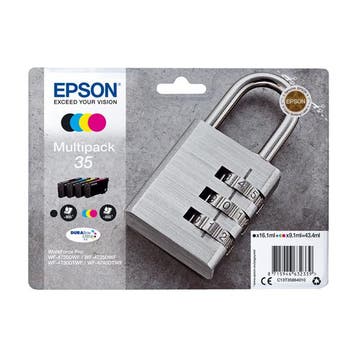 Epson 35 (T3586) multipack Inktcartridge (origineel), Verzenden, Nieuw, Cartridge, Epson